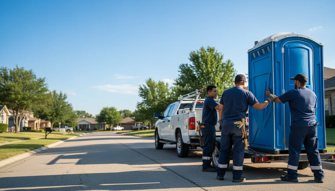 Portable Toilet Rental in Mannford, OK near me